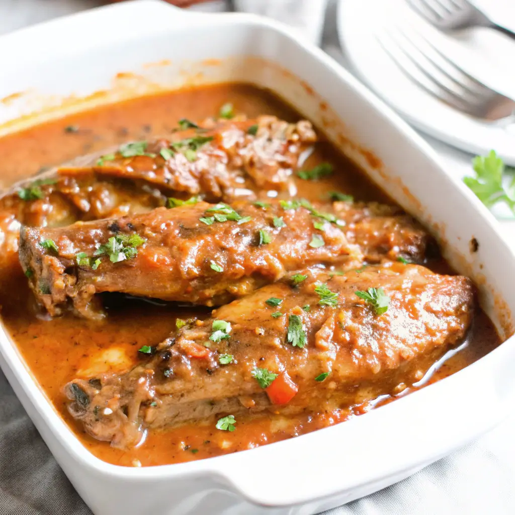 smothered turkey wings