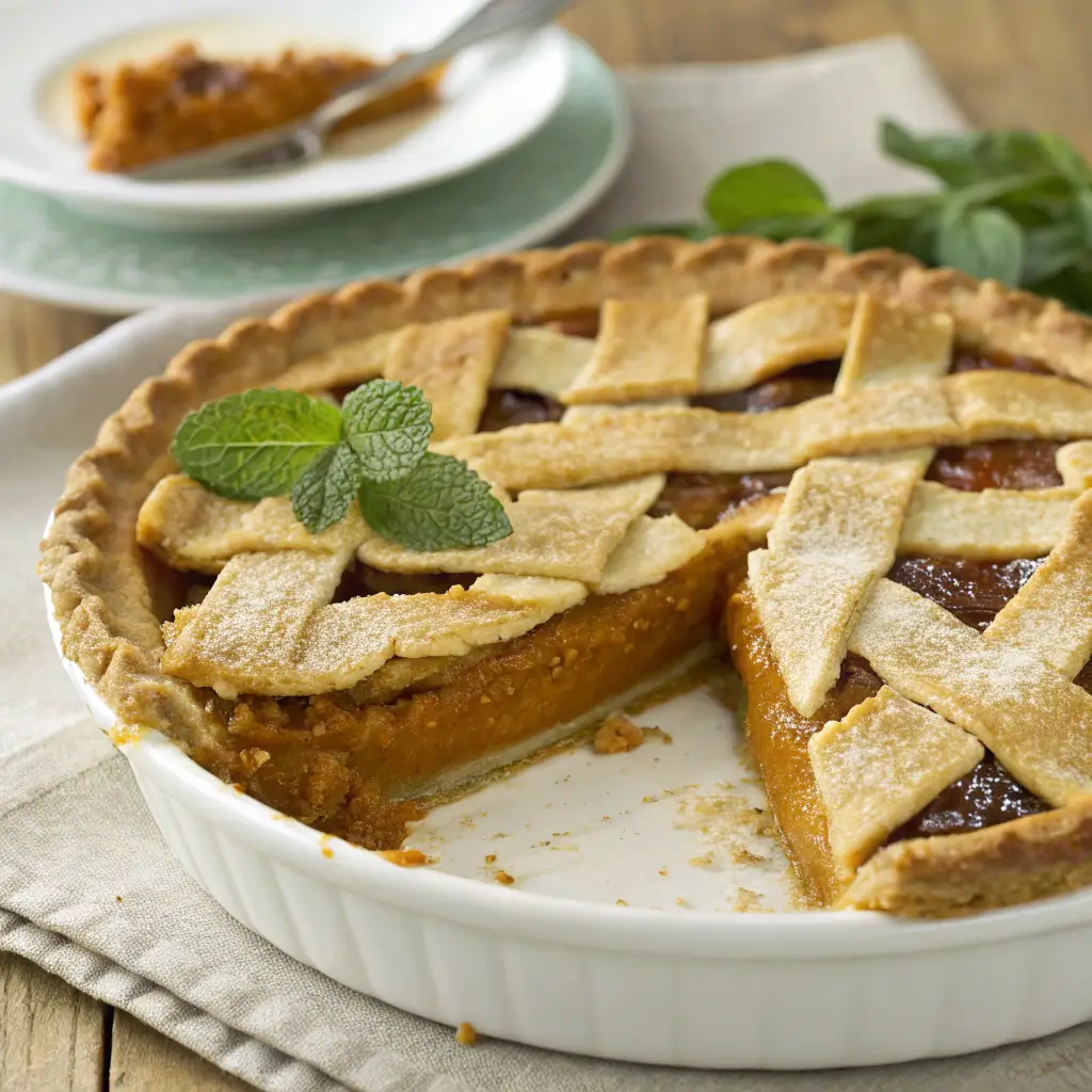 Two-Crust Sweet Potato Pie