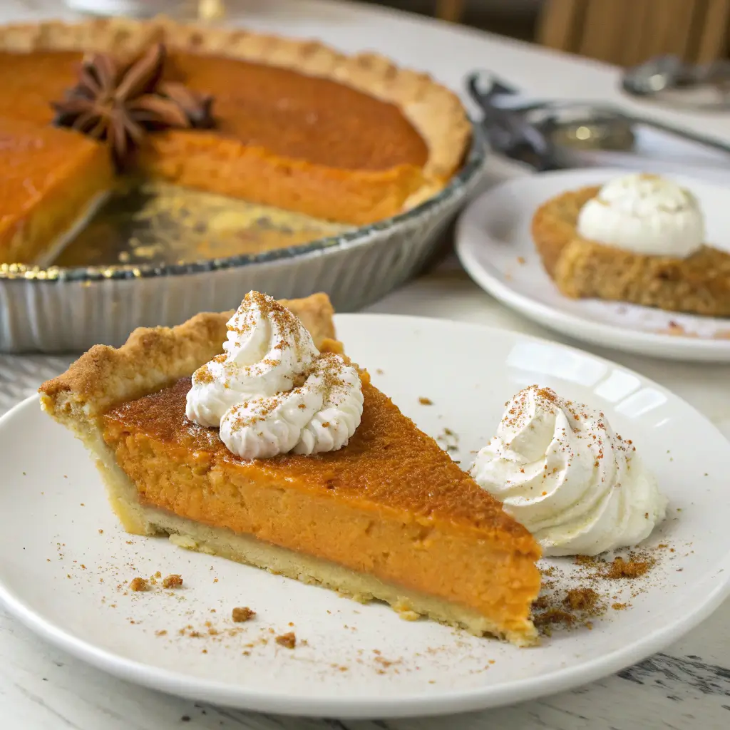 two-crust sweet potato pie