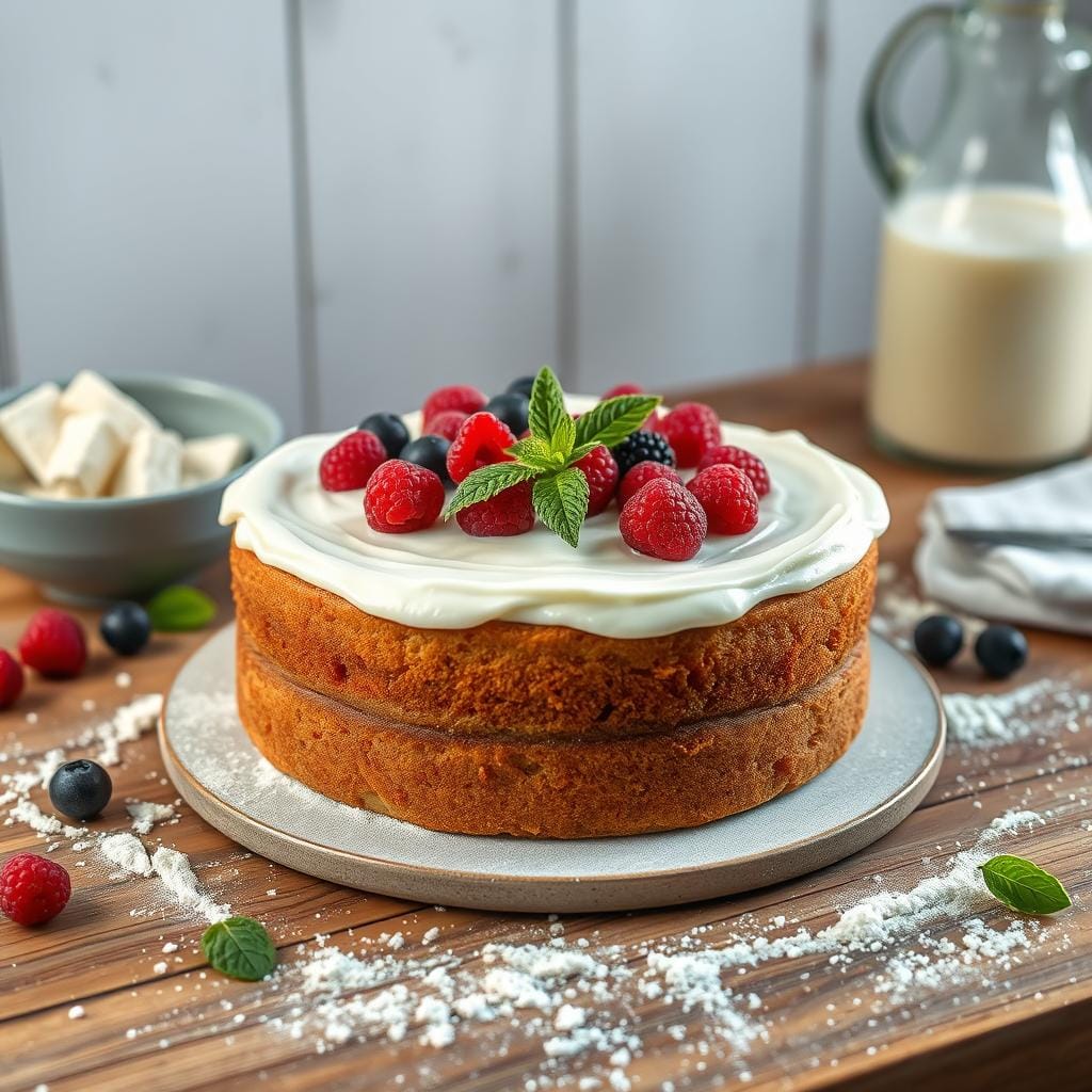 Can I use kefir instead of yogurt in cake?