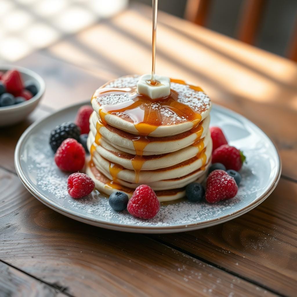 How to prepare mini frozen pancakes