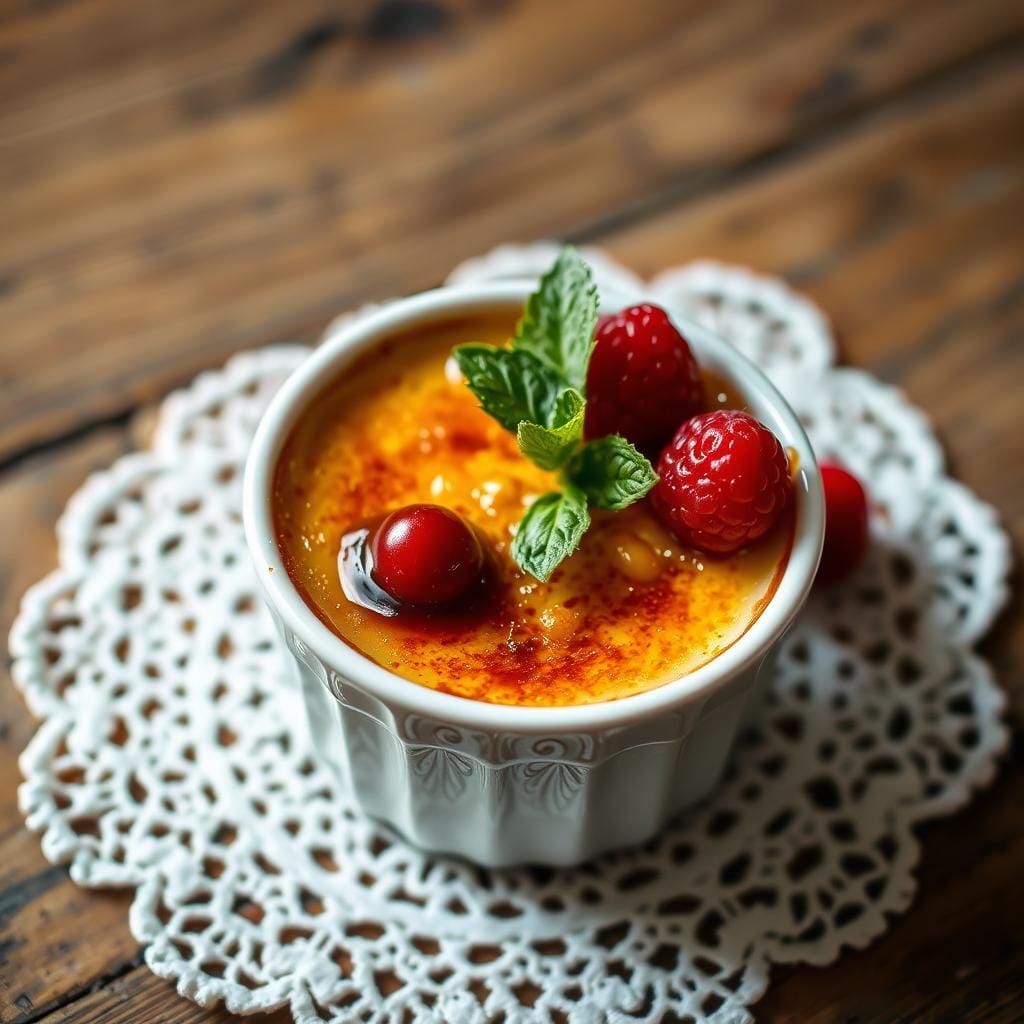 What does crème brûlée taste like?