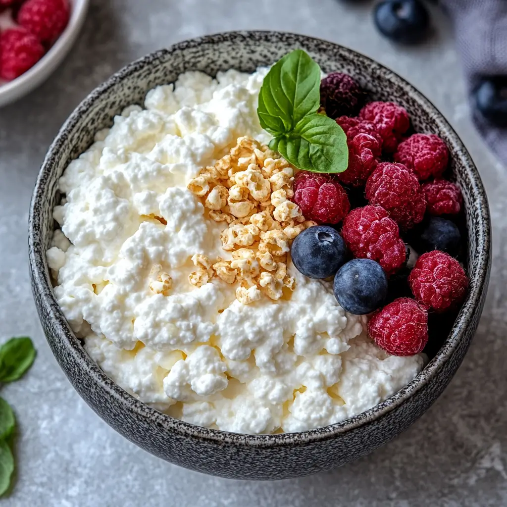 What is the most popular way to eat cottage cheese?