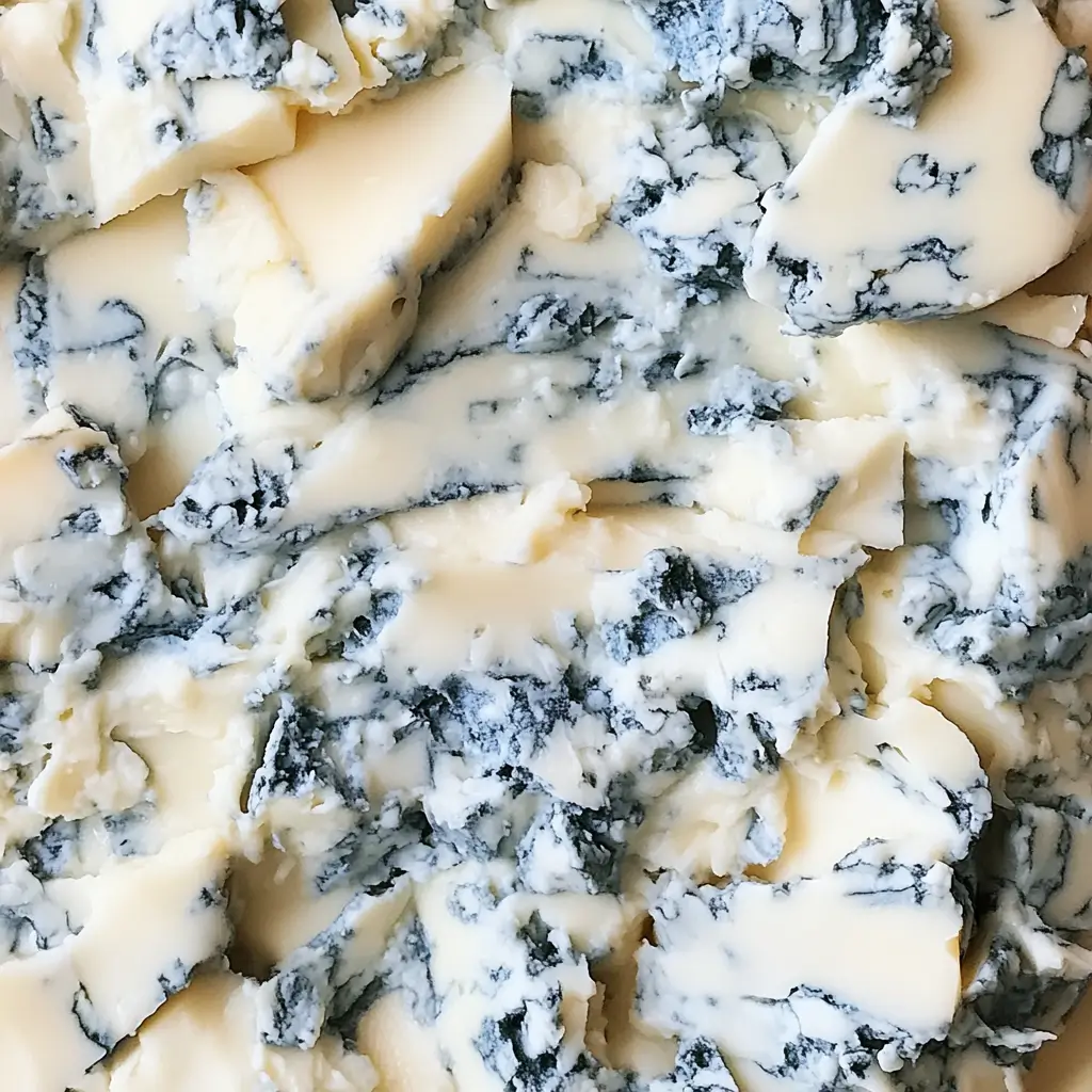 What's the blue stuff in blue cheese?