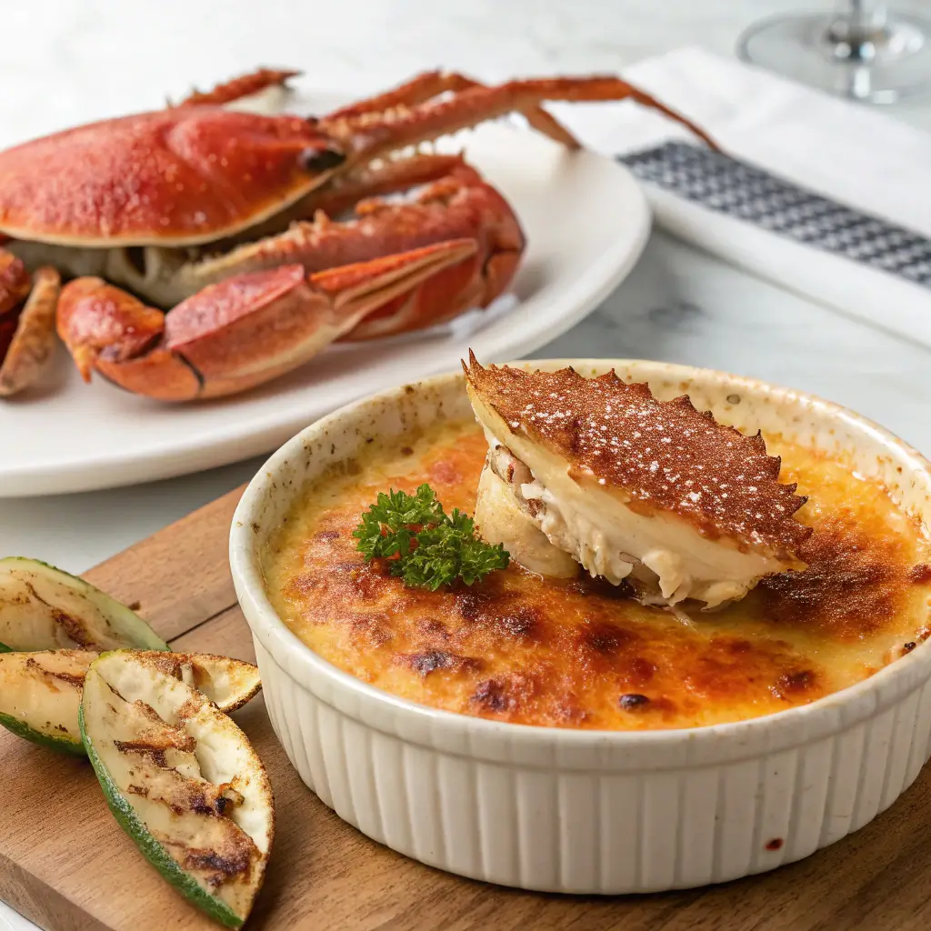 Crab Brulee Recipe