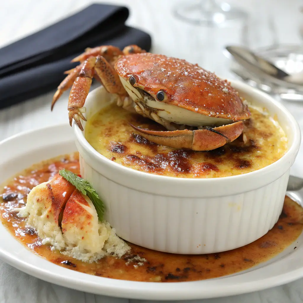 Crab Brulee Recipe