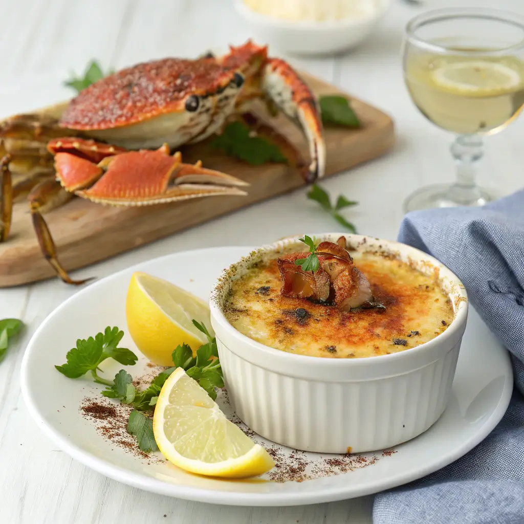 Crab Brulee Recipe