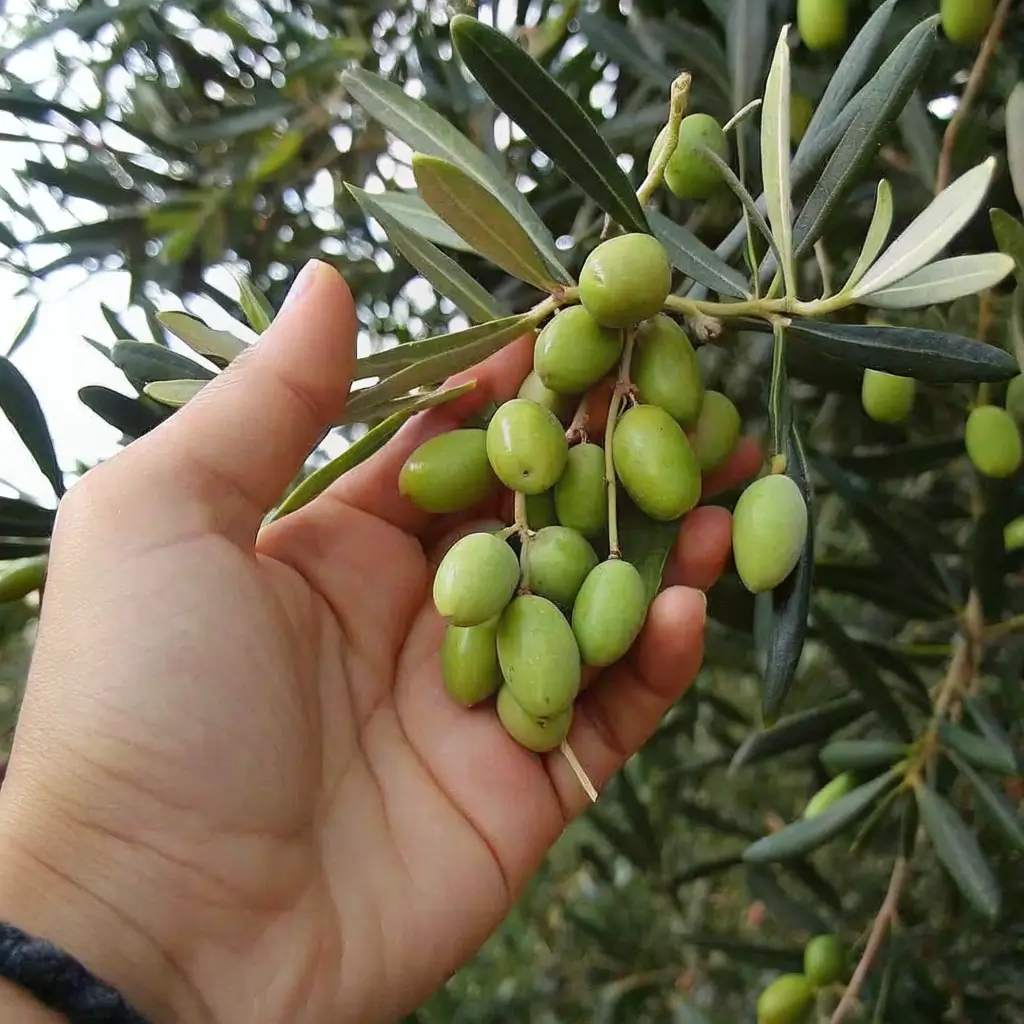 green olive tree