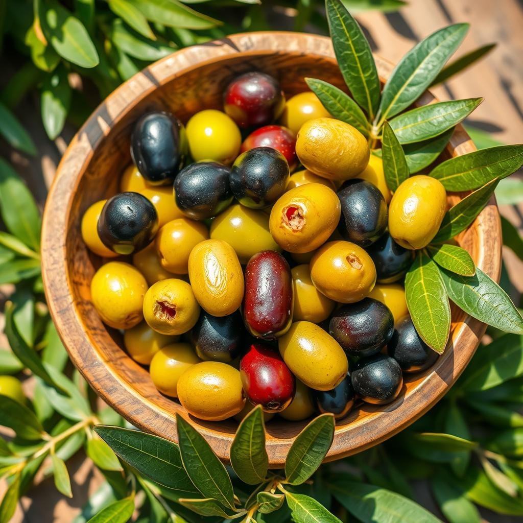 What are the healthiest kind of olives to eat