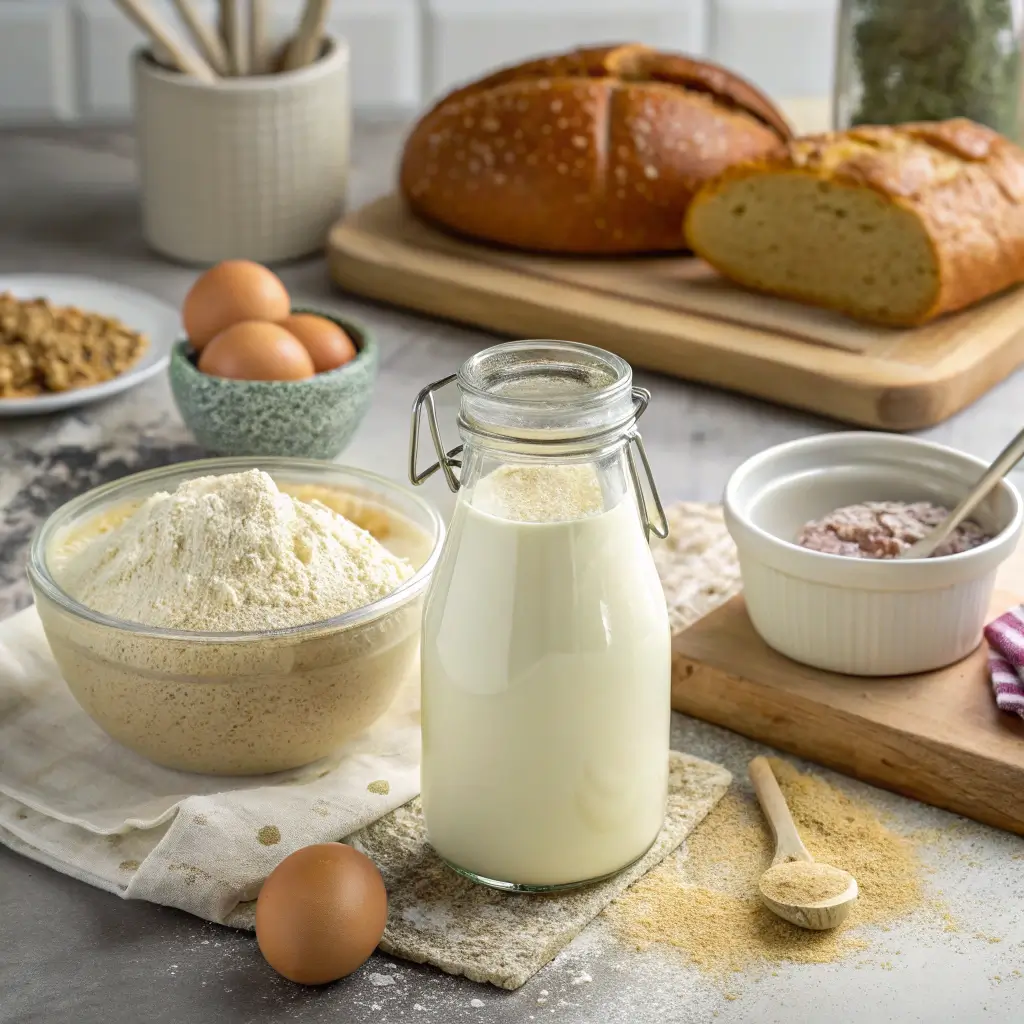 kefir used in baking