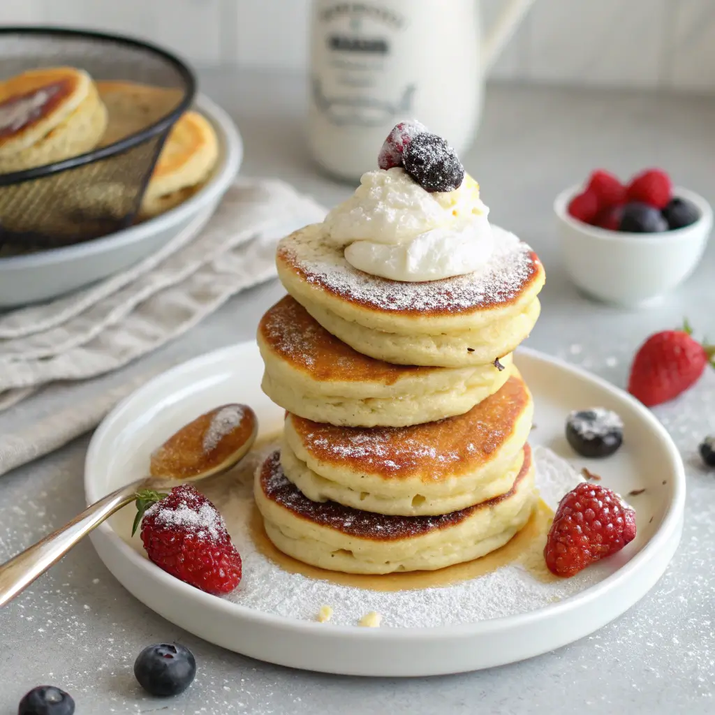 mini pancakes