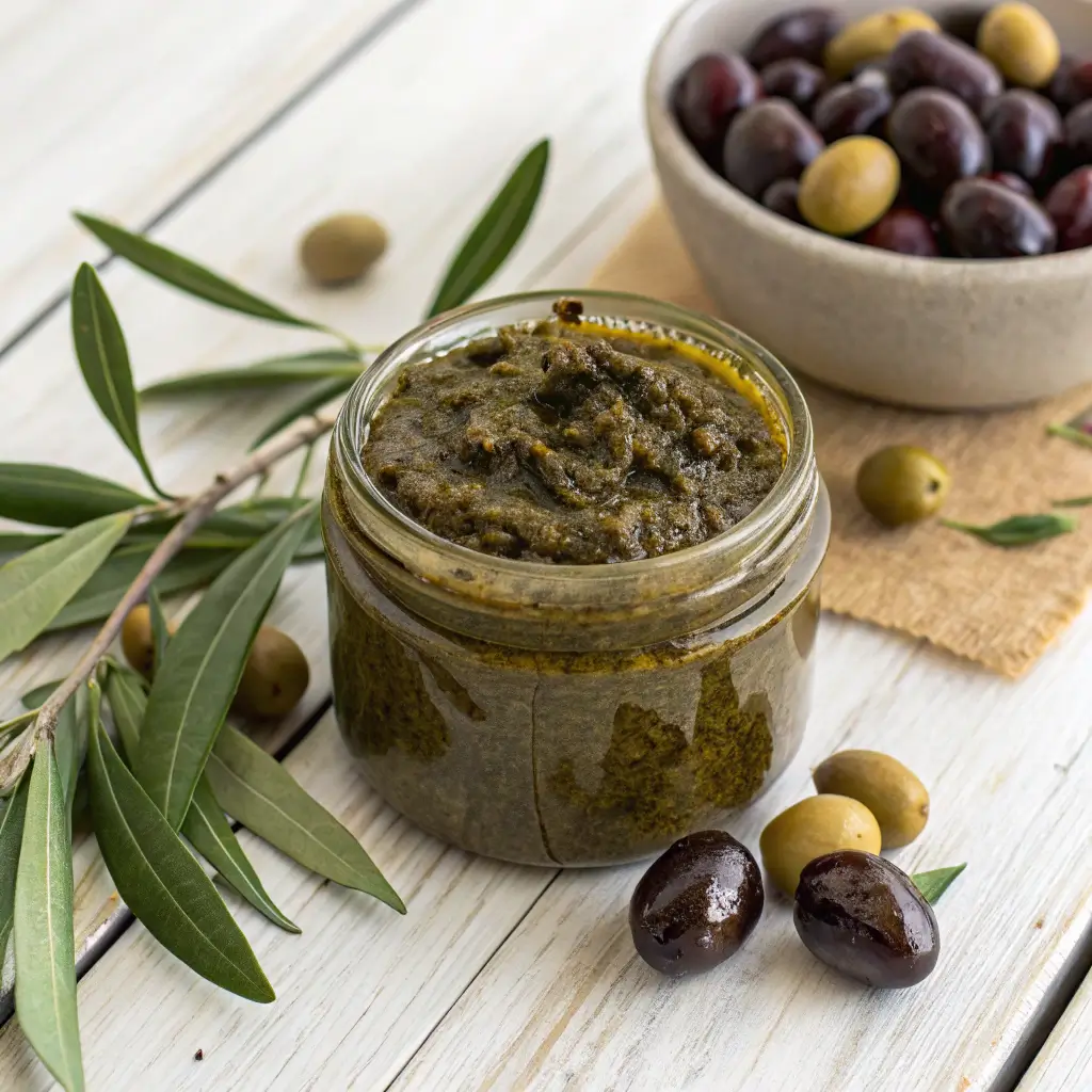 green olive tapenades