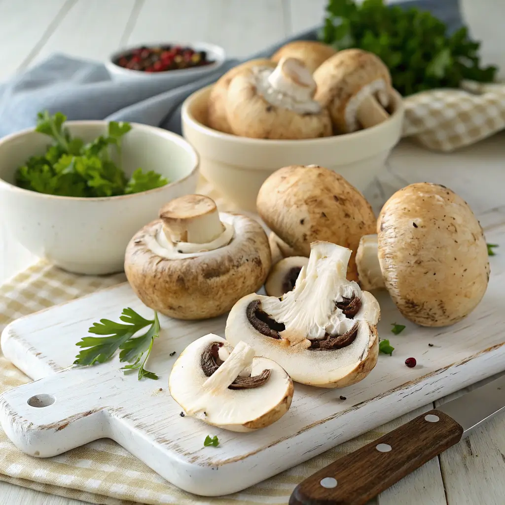 How Do You Eat Button Mushrooms? raw button mushrooms