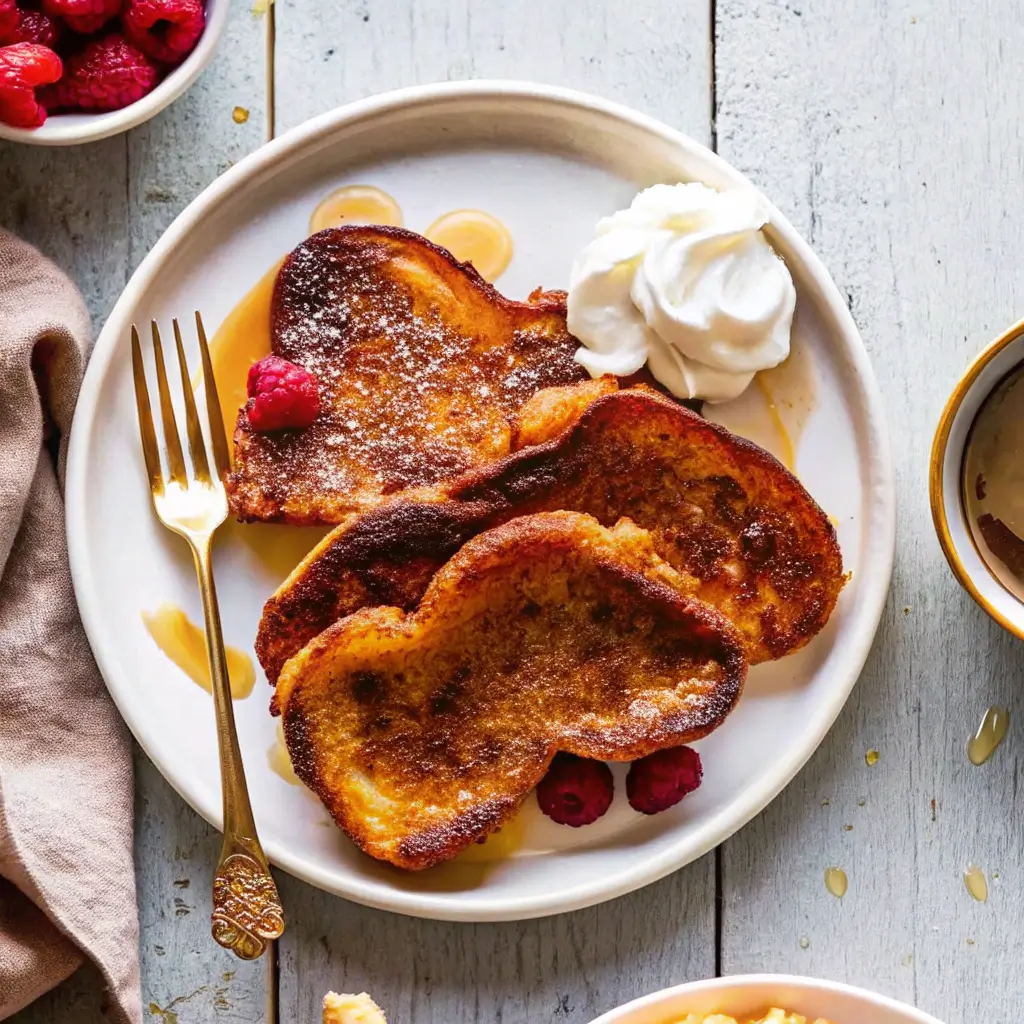 French Toast with Cinnamon Sugar