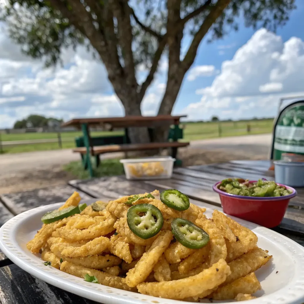 jalapeno fritos in outdoor