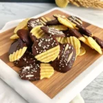 chocolate covered potato chips