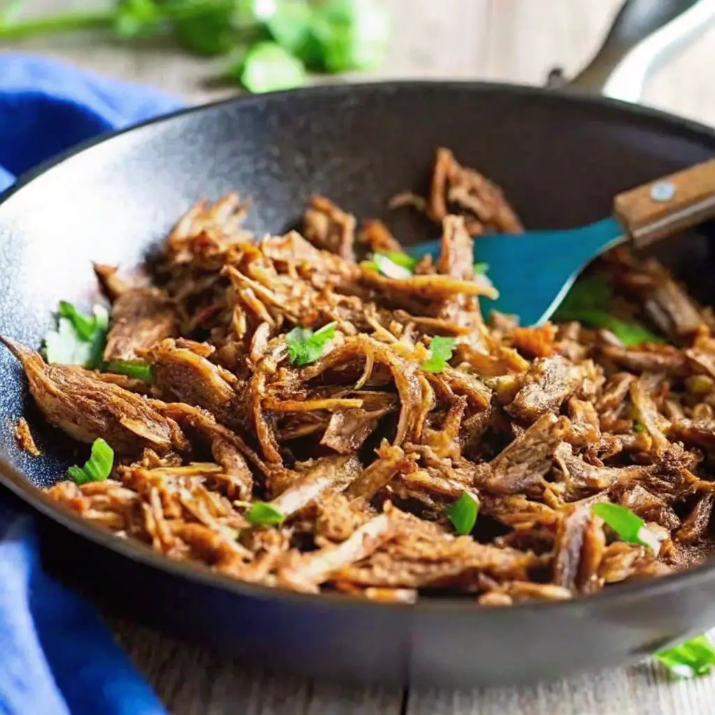 shredded lamb ginger